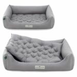 Haustierdecke 100 X 150 Cm – Weiches Fleece Mit Pfotenabdruck-Muster, 100% Polyester, Für Hunde Und Katzen